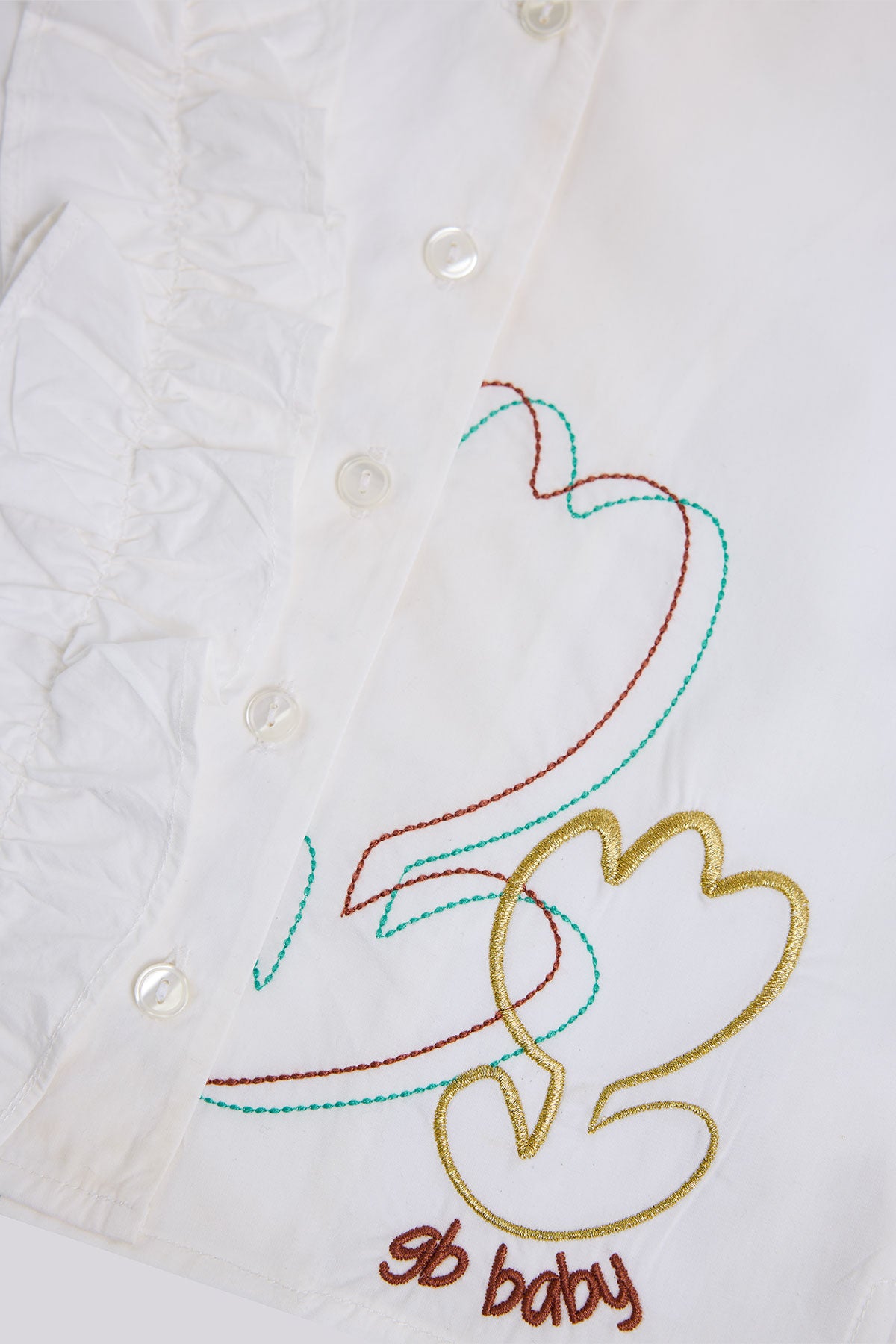 Baby Girl White Blouse