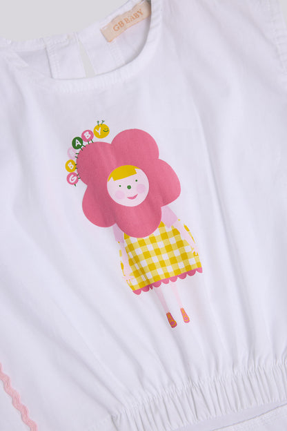 Baby Girl White Blouse