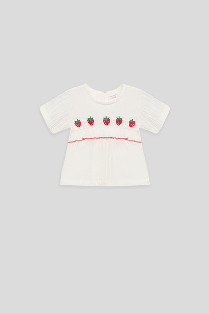 Baby Girl White Blouse