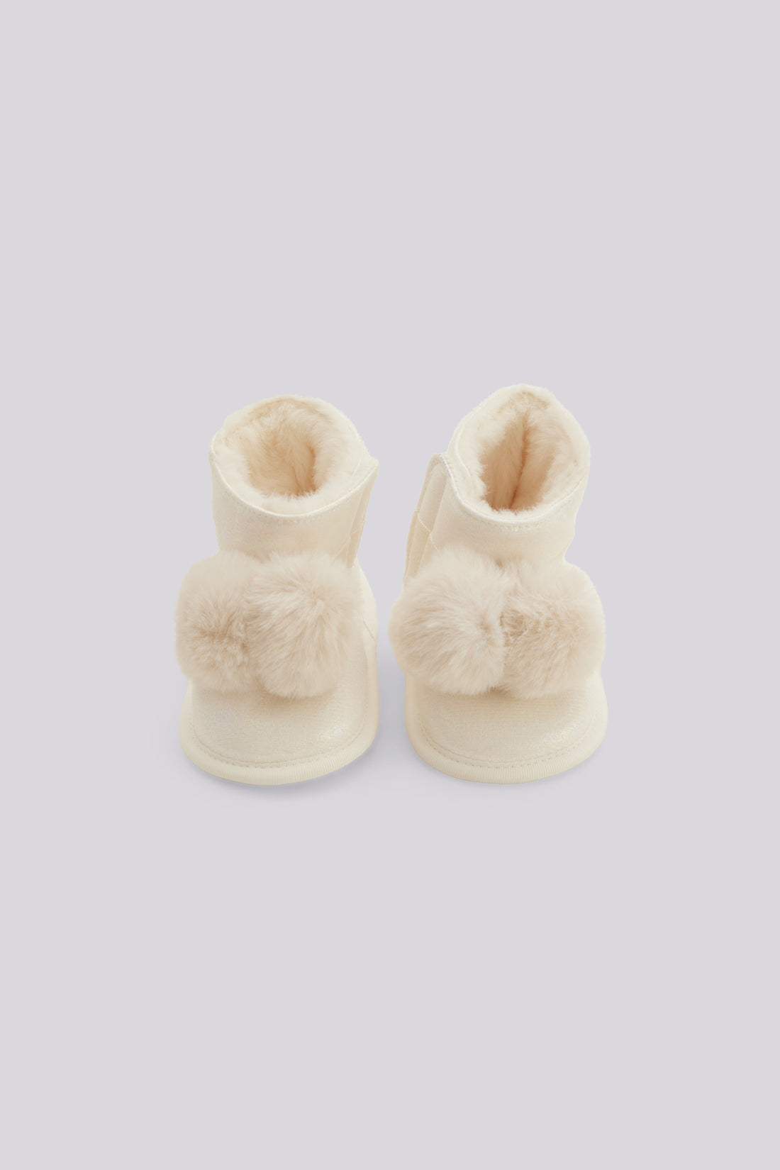 Baby Girl White Bootees