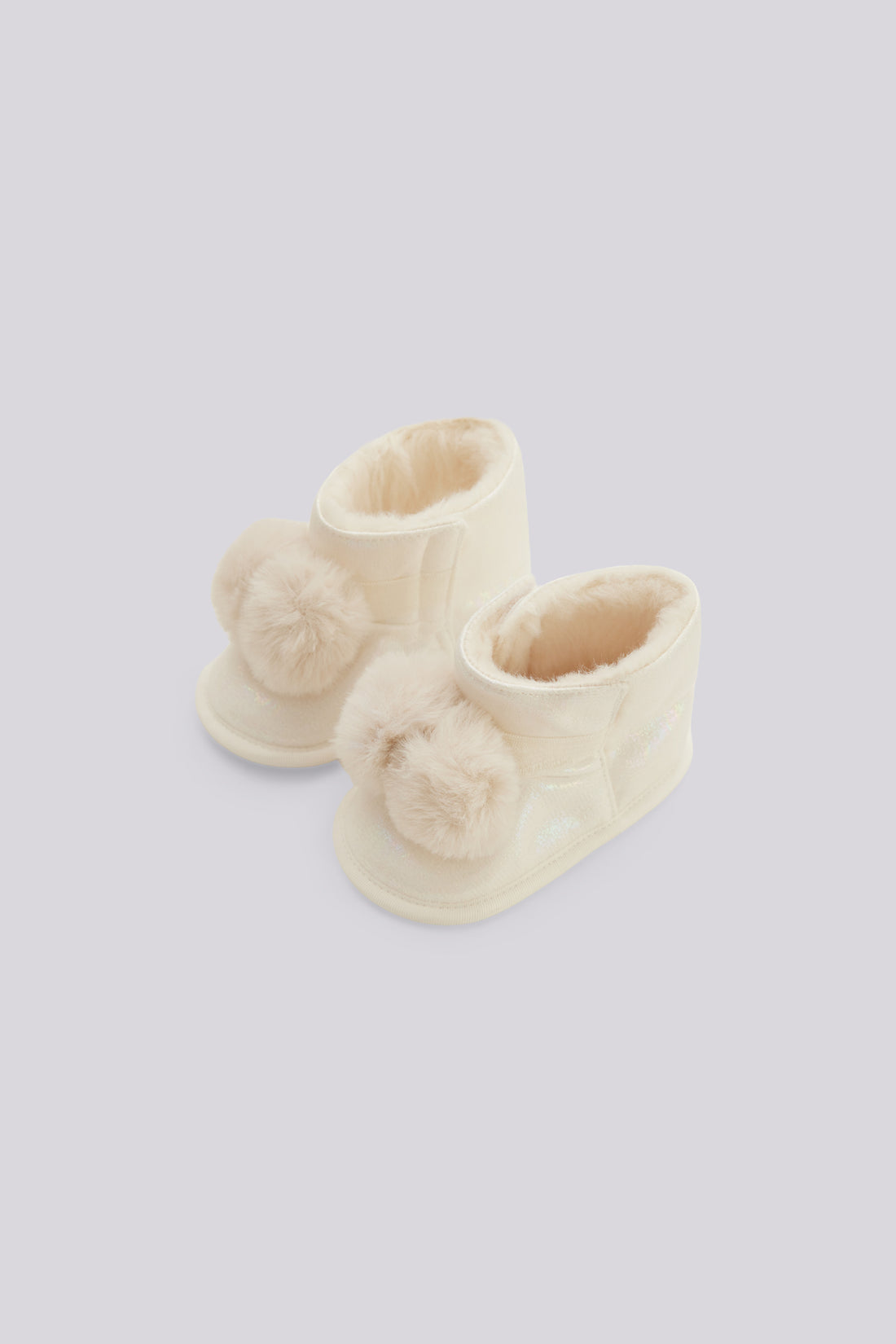 Baby Girl White Bootees