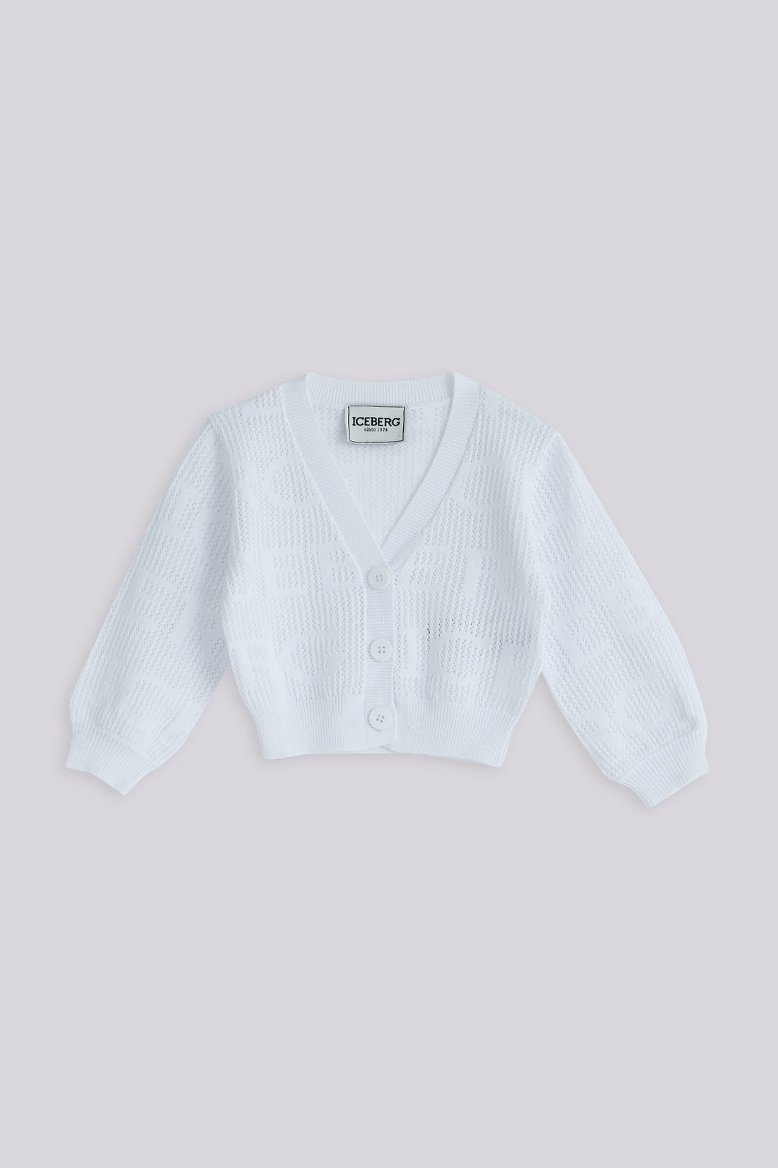 Baby Girl White Cardigan