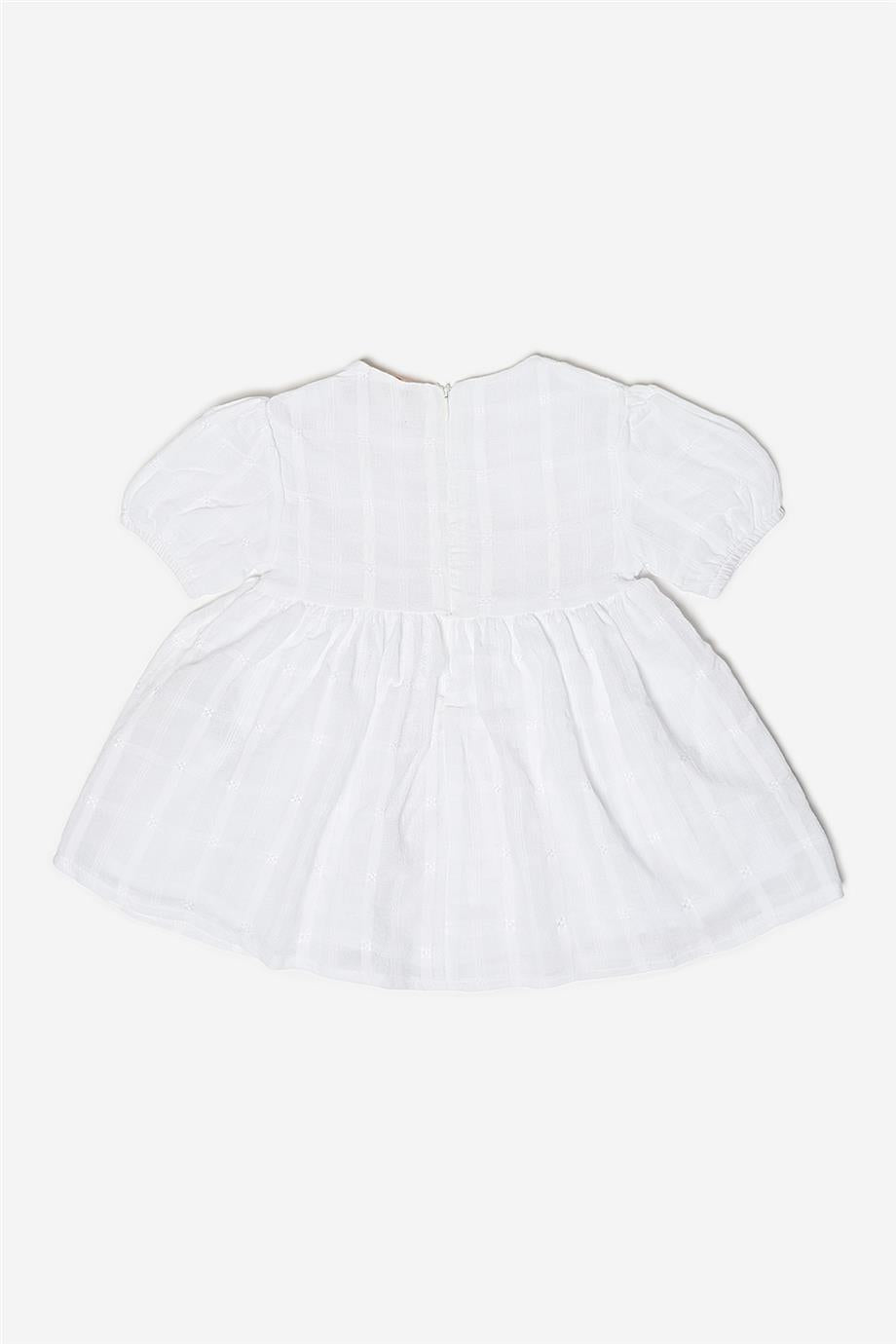 Baby Girl White Dress - BgStore