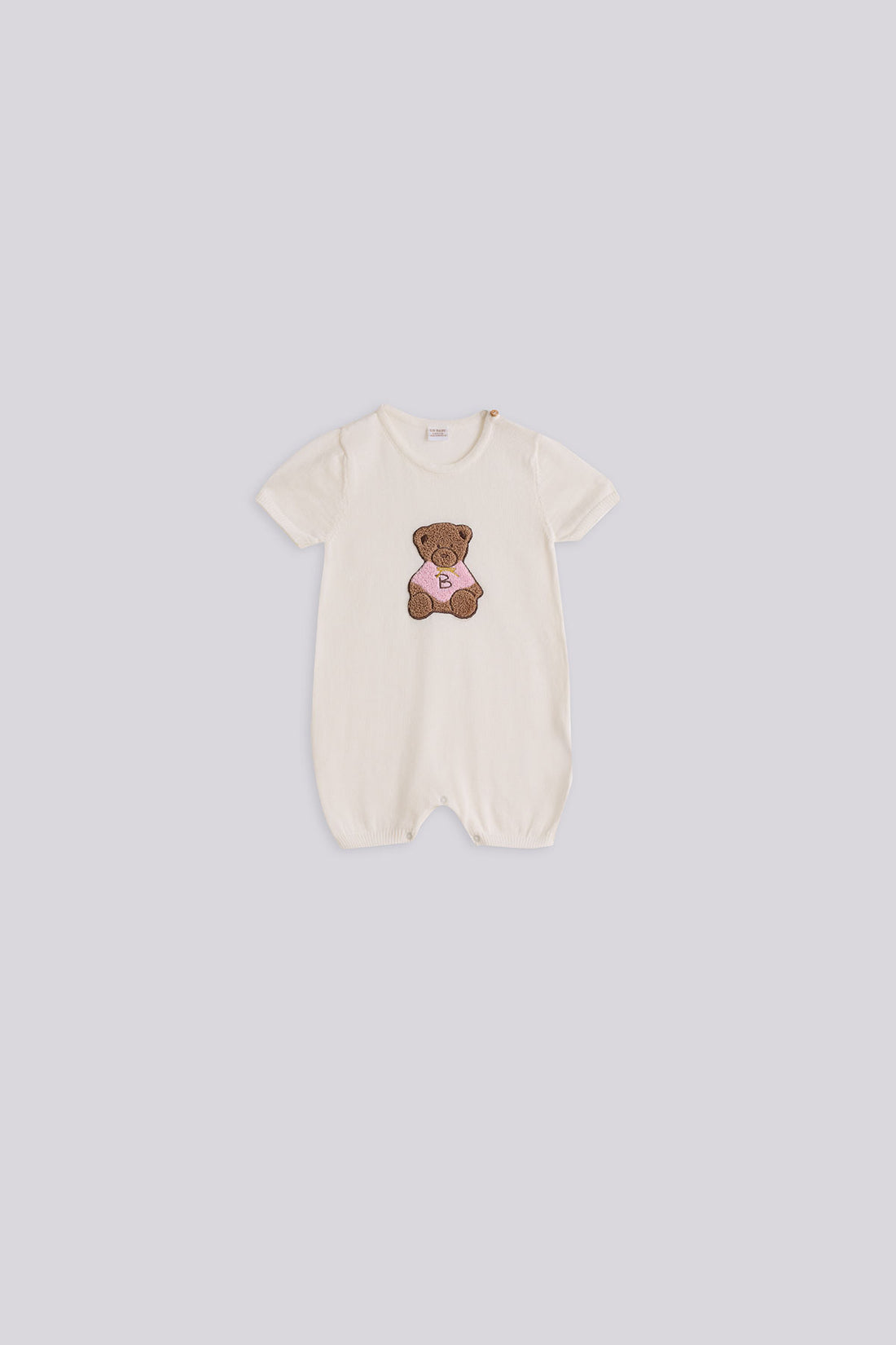 Baby Girl White Overall