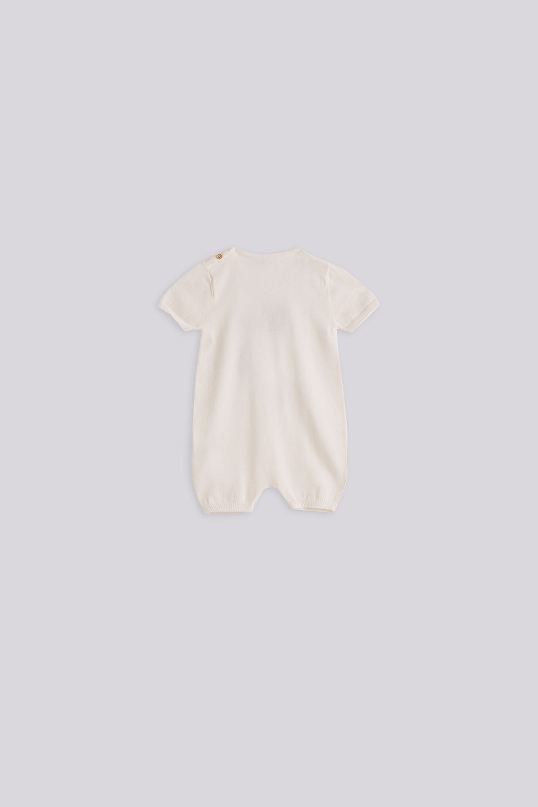 Baby Girl White Overall