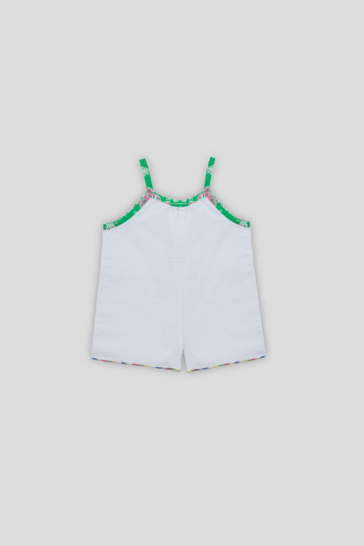 Baby Girl White Overall