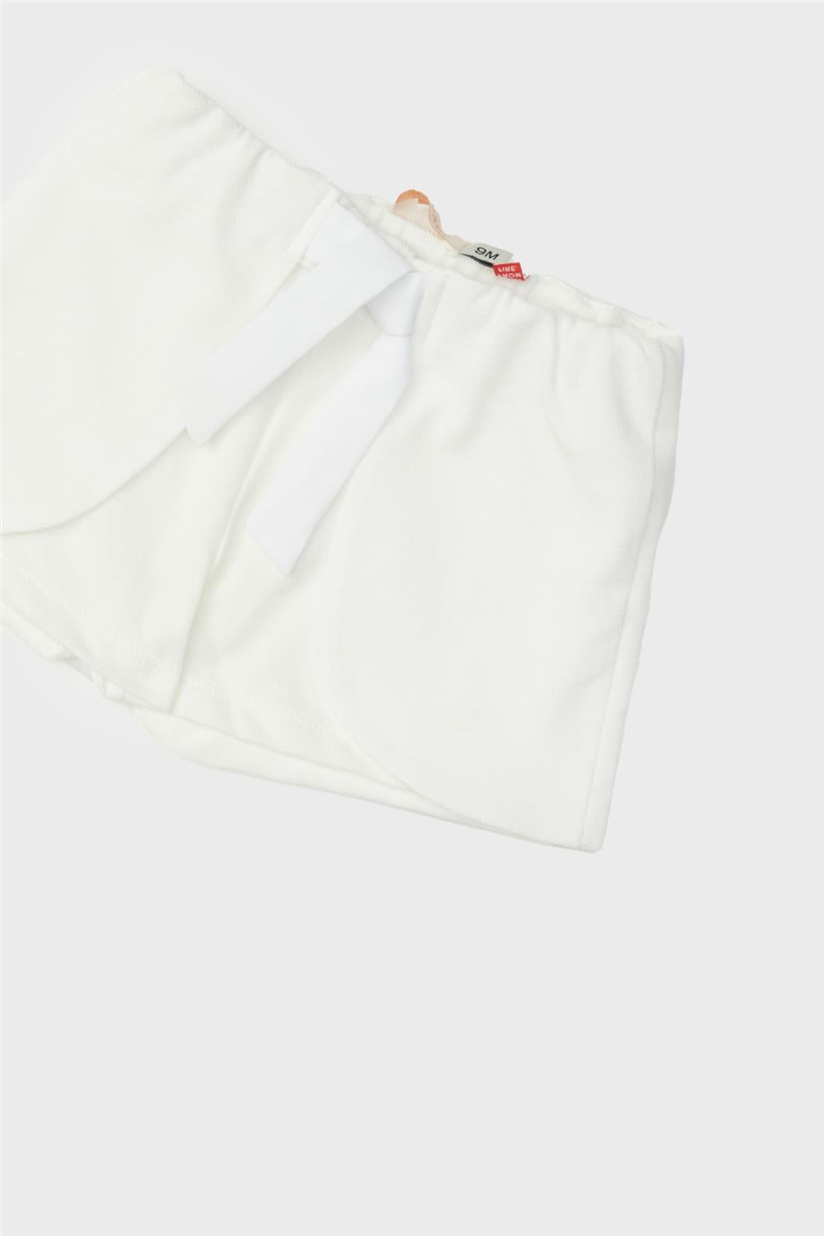 Baby Girl White Shorts - BgStore