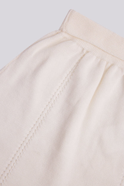 Baby Girl White Shorts Set