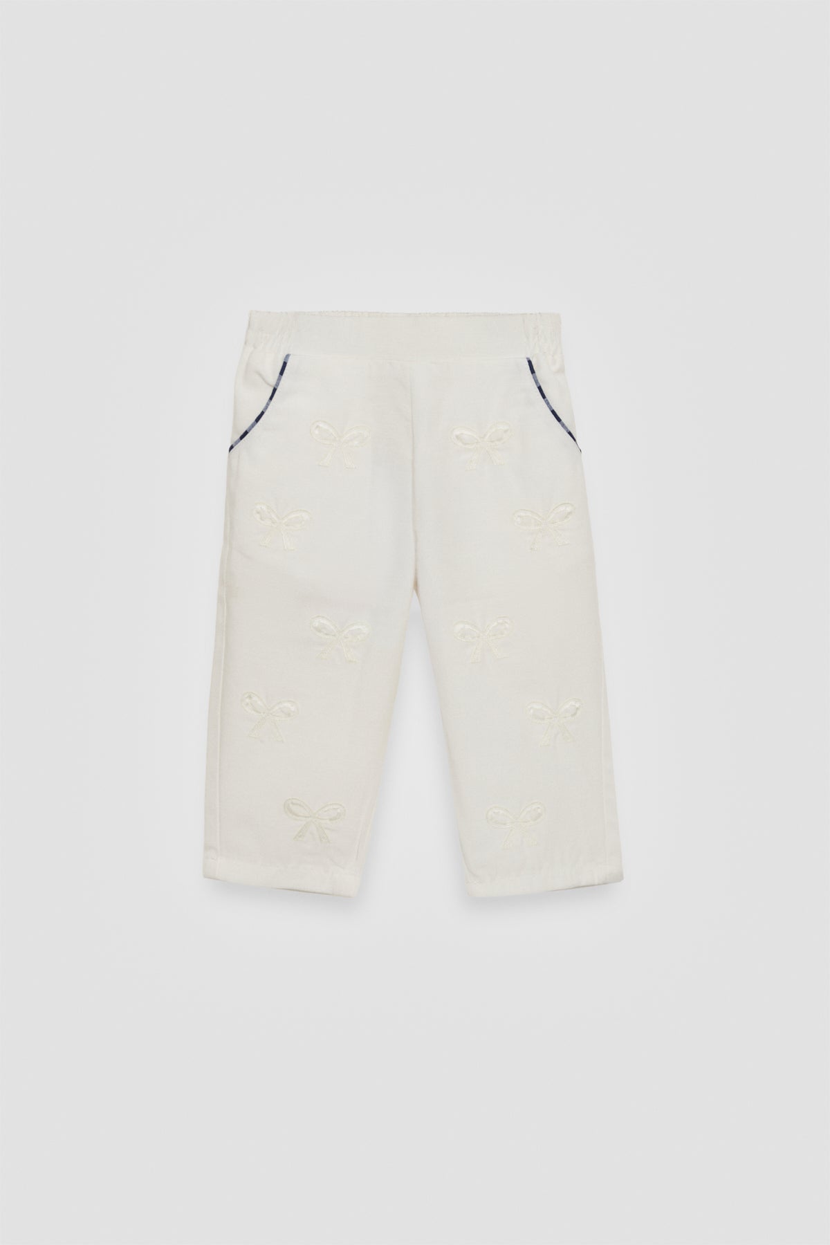 Baby Girl White Trousers