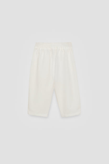 Baby Girl White Trousers