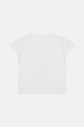 Baby Girl White Tshirt - BgStore
