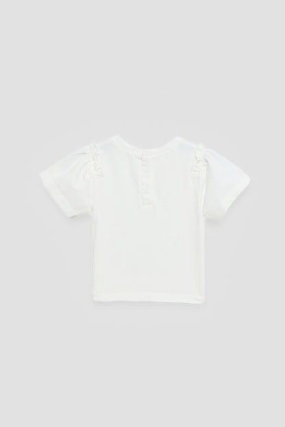 Baby Girl White Tshirt