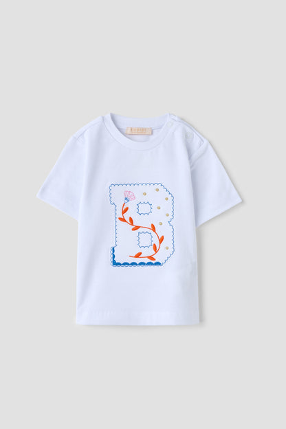 Baby Girl White Tshirt
