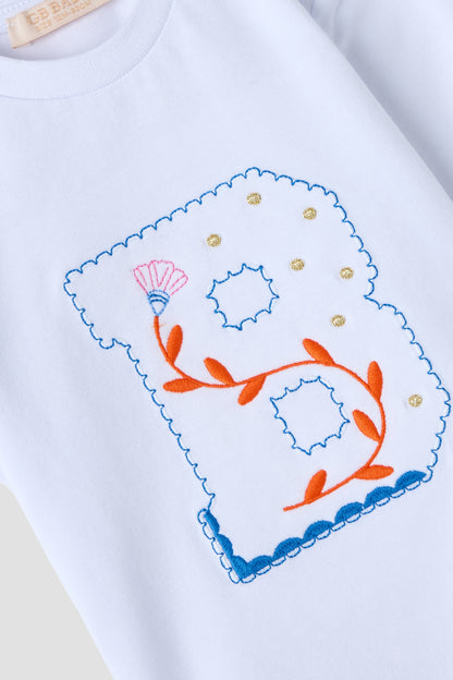Baby Girl White Tshirt