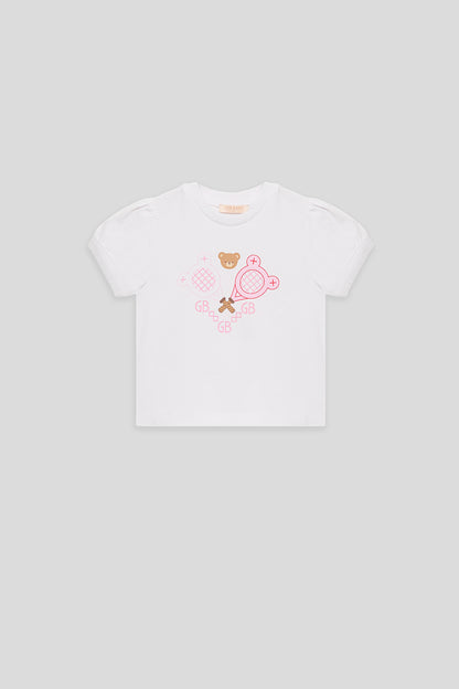 Baby Girl White Tshirt