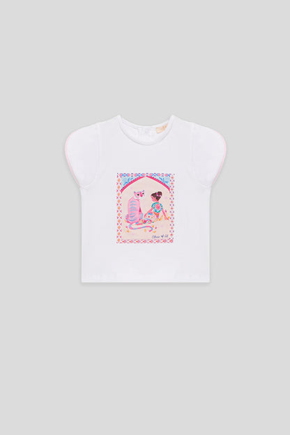 Baby Girl White Tshirt