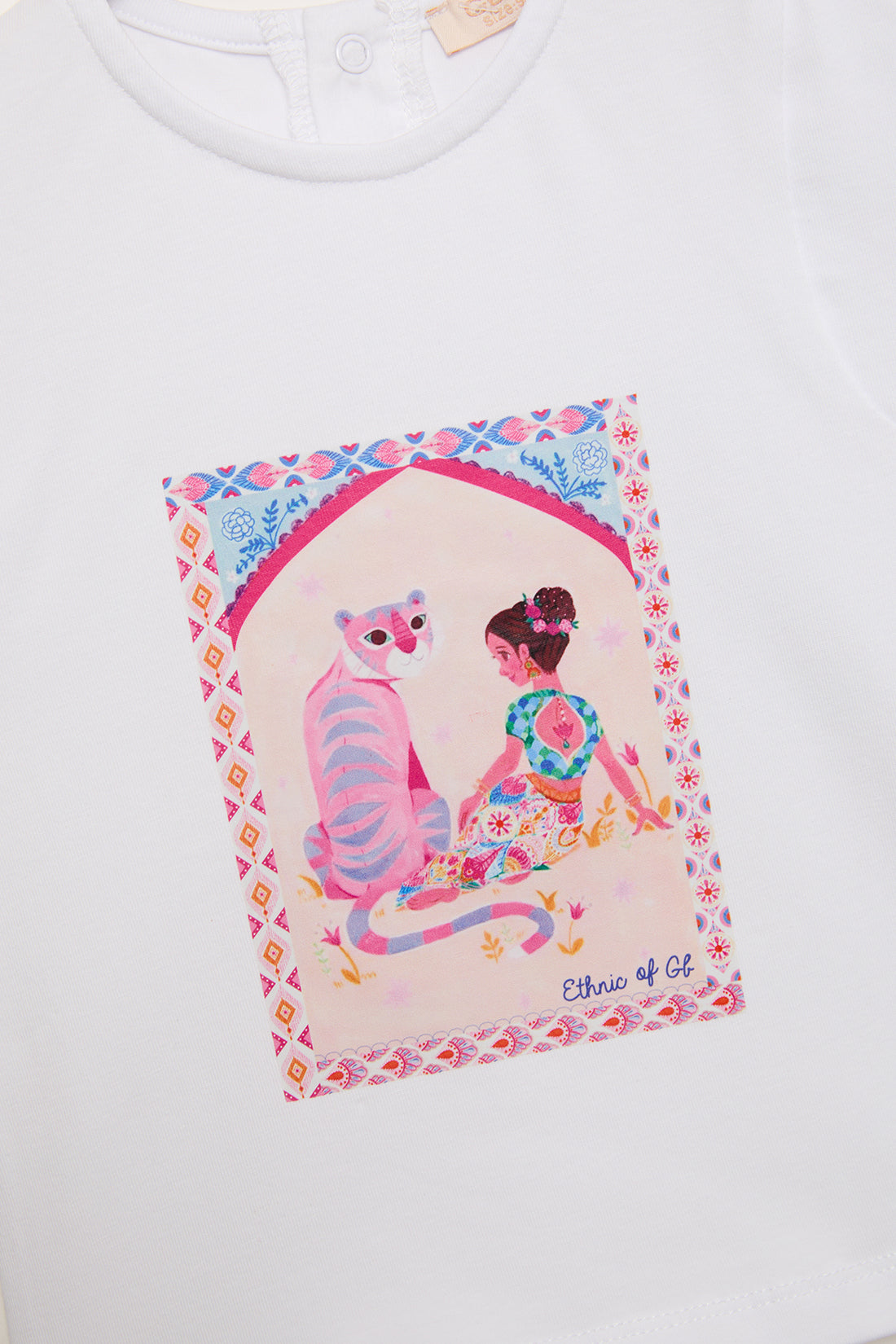 Baby Girl White Tshirt