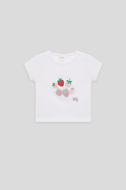 Baby Girl White Tshirt