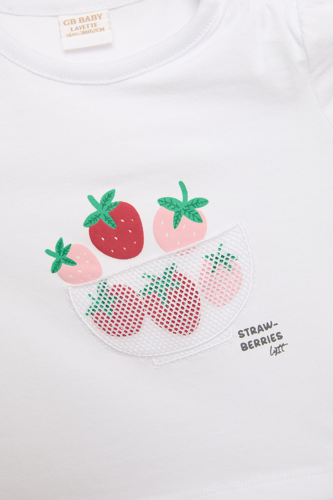 Baby Girl White Tshirt