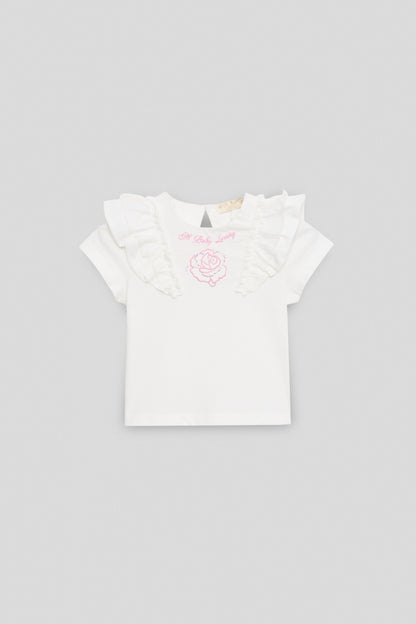 Baby Girl White Tshirt