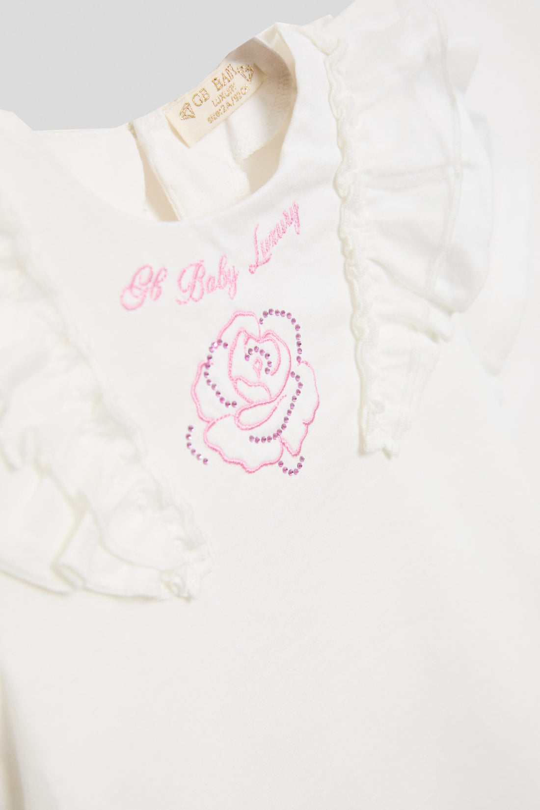 Baby Girl White Tshirt