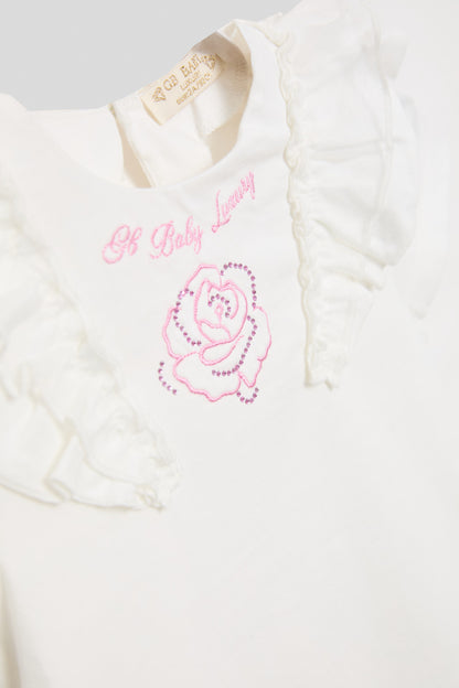 Baby Girl White Tshirt