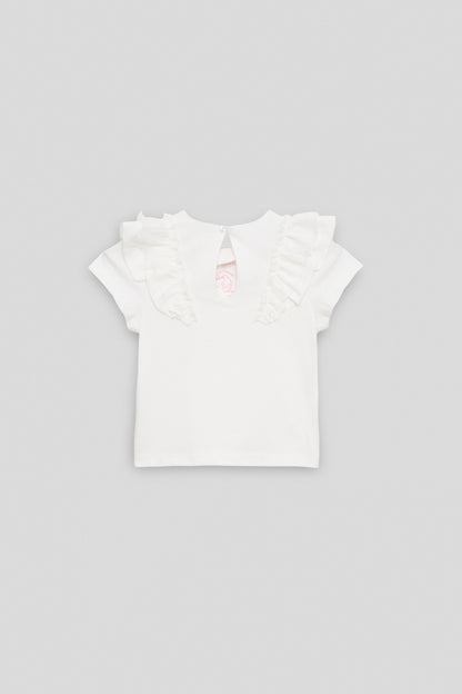 Baby Girl White Tshirt
