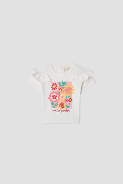 Baby Girl White Tshirt