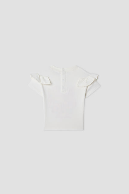 Baby Girl White Tshirt