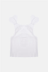 Baby Girl White Undershirt - BgStore