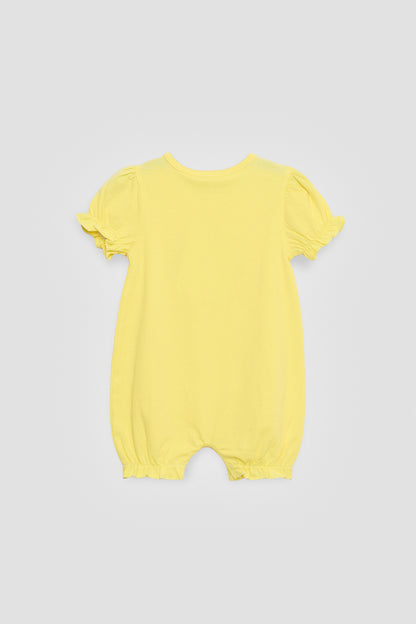 Baby Girl Yellow Overall