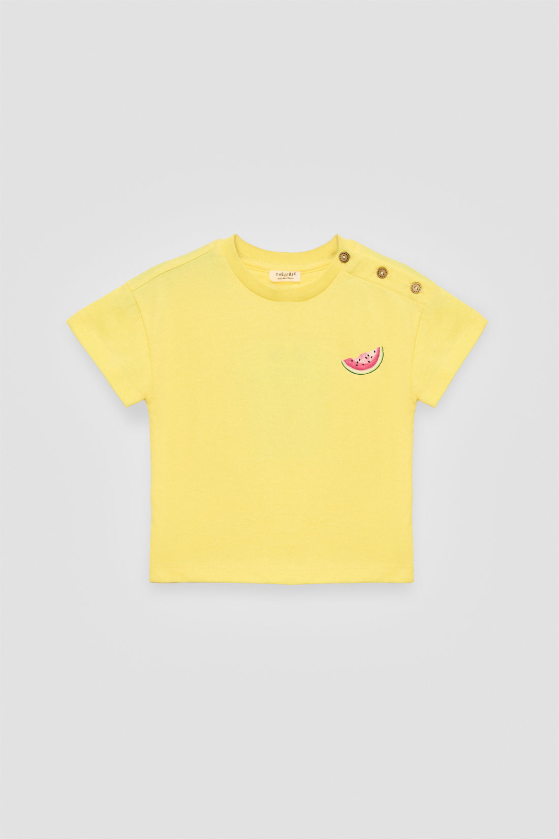 Baby Girl Yellow Shorts Suit