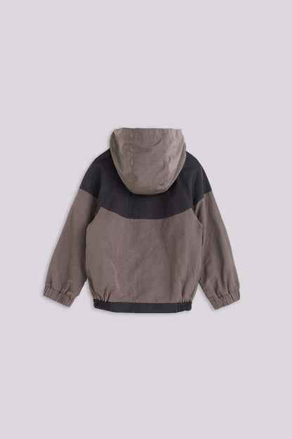 Boy Anthracite Raincoat