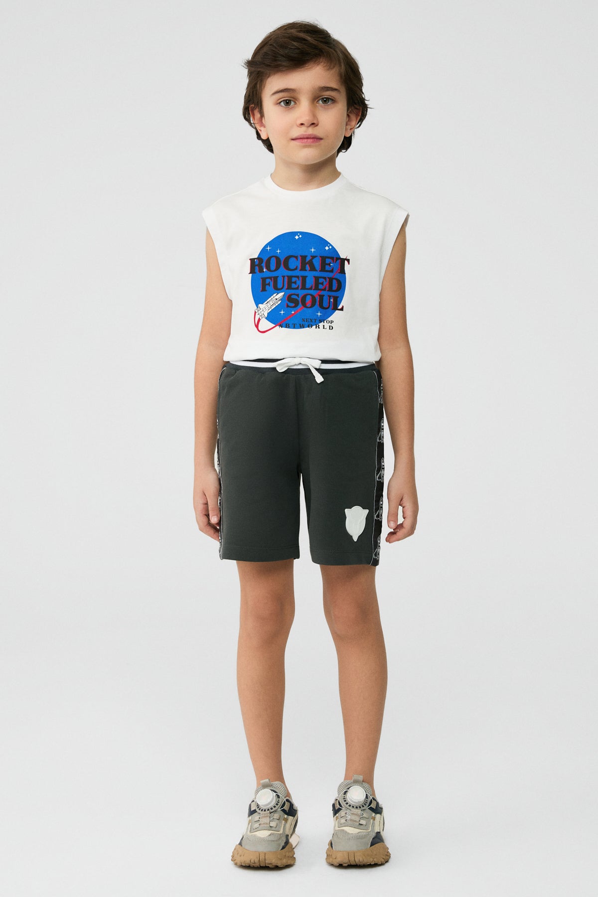 Boy Anthracite Shorts