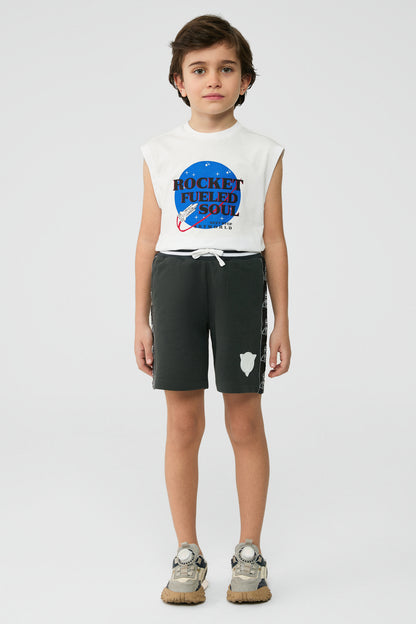 Boy Anthracite Shorts