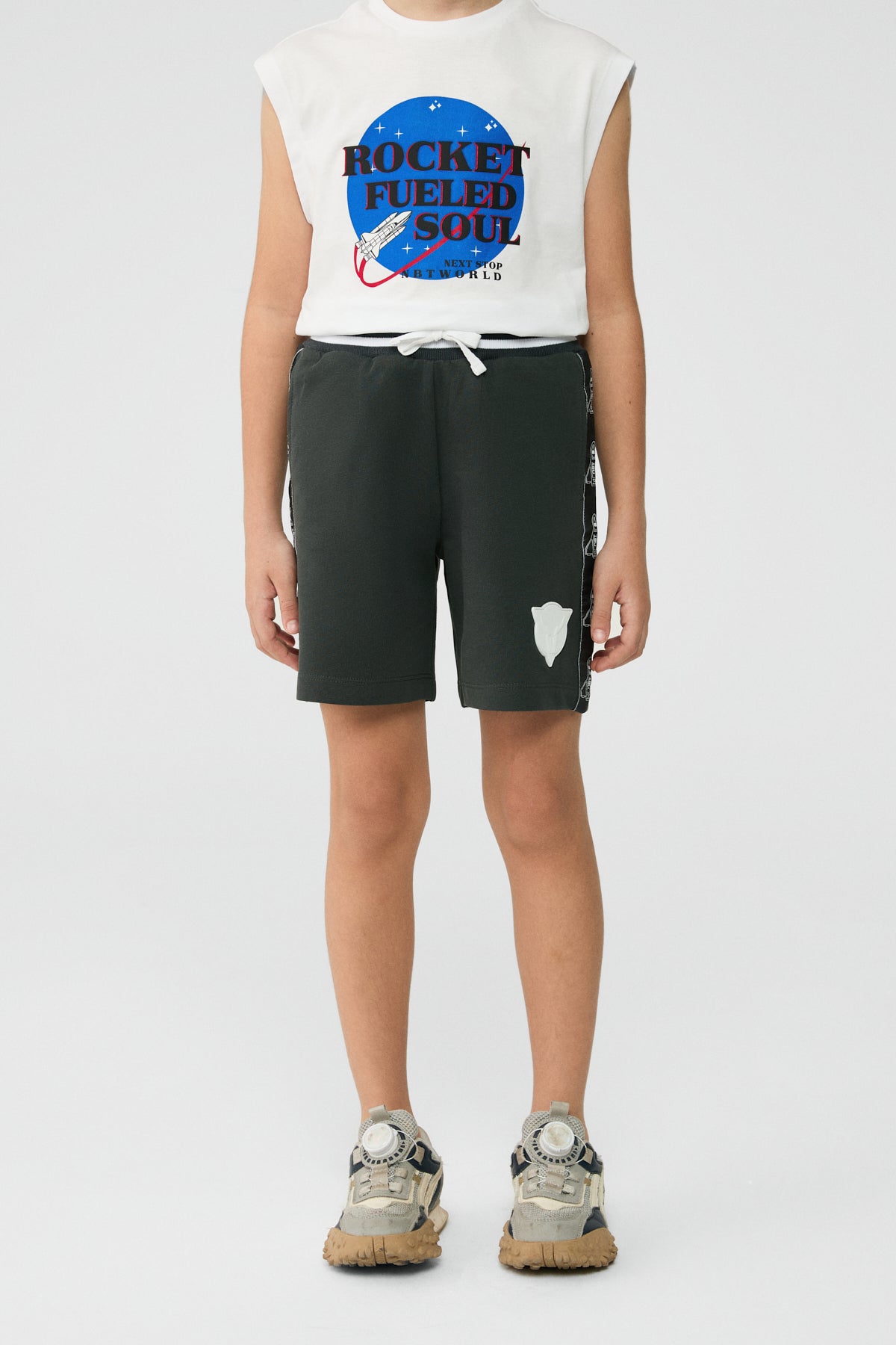 Boy Anthracite Shorts
