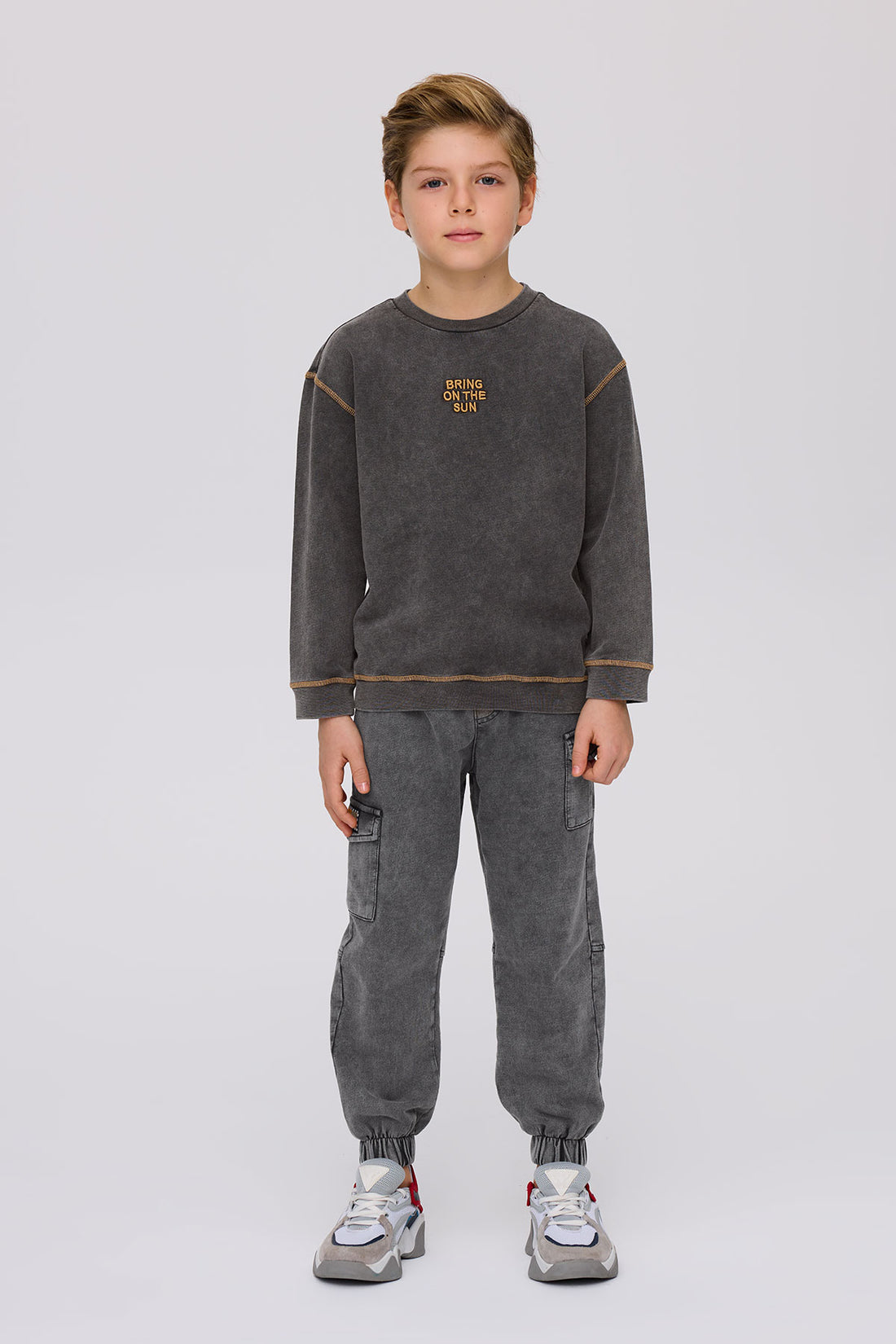 Boy Anthracite Sweatshirt