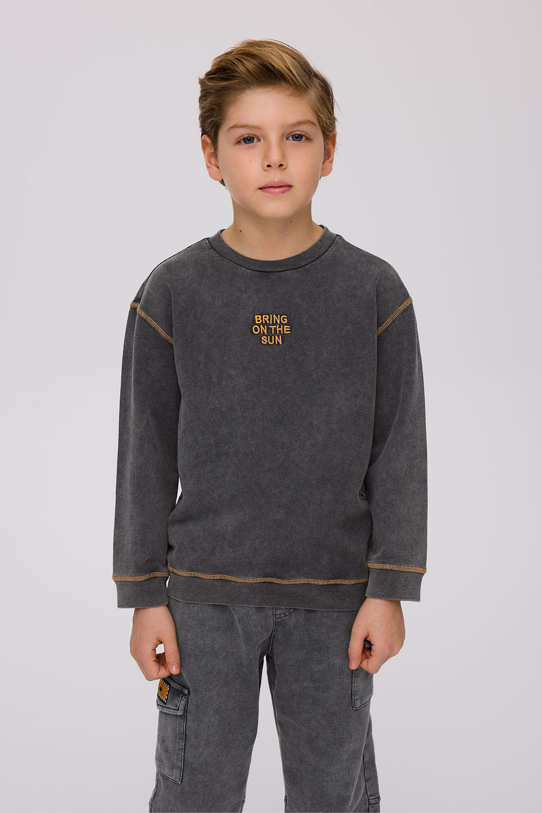 Boy Anthracite Sweatshirt