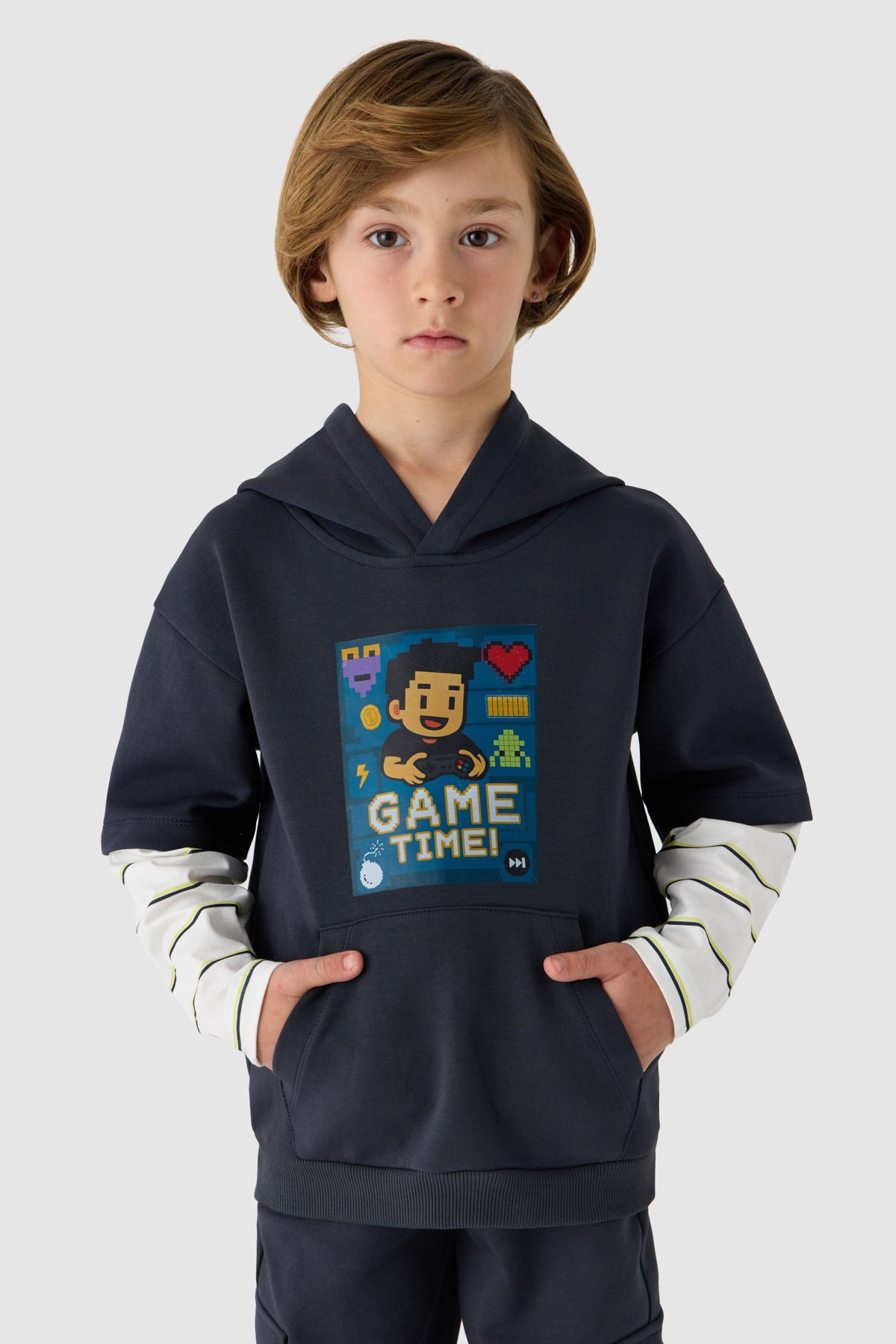 Boy Anthracite Sweatshirt