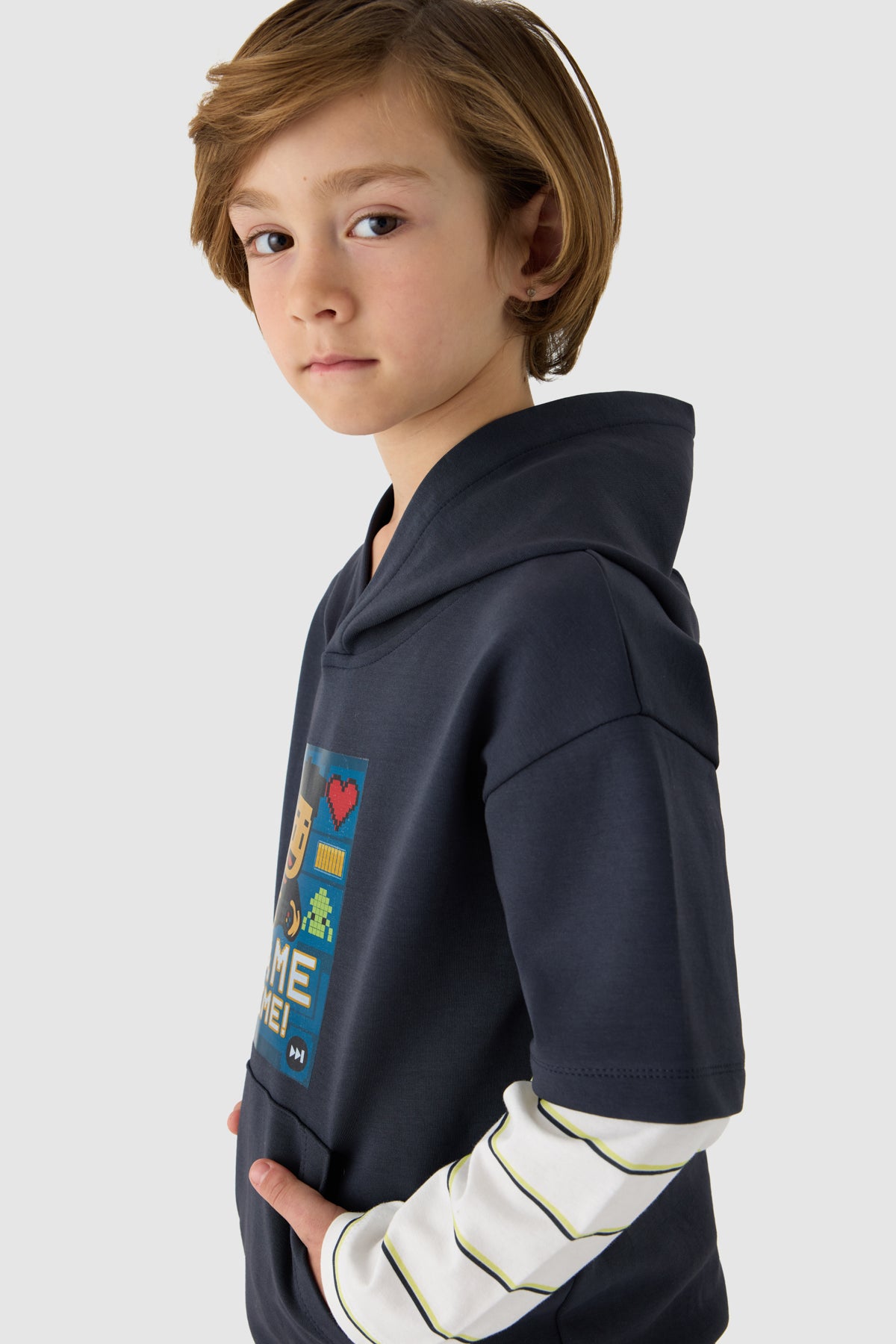 Boy Anthracite Sweatshirt