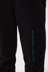Boy Anthracite Tracksuit Bottom - BgStore