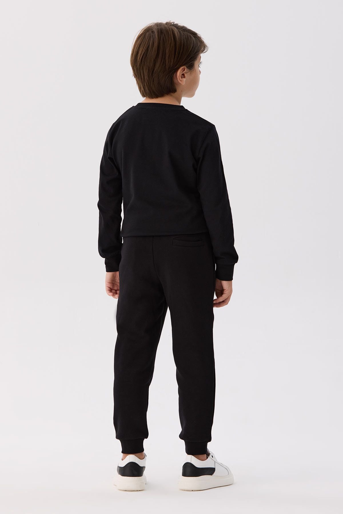 Boy Anthracite Tracksuit Bottom - BgStore