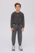 Boy Anthracite Tracksuit Bottom