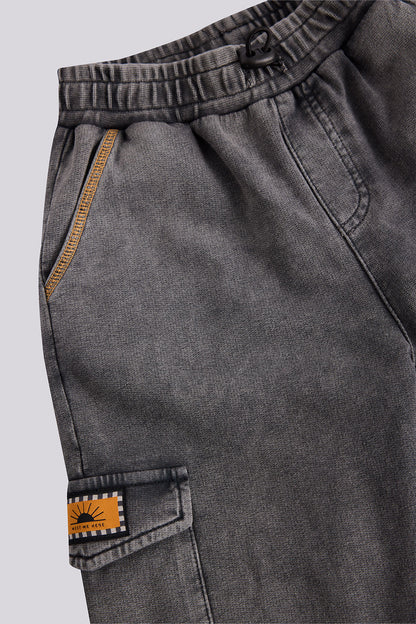 Boy Anthracite Tracksuit Bottom