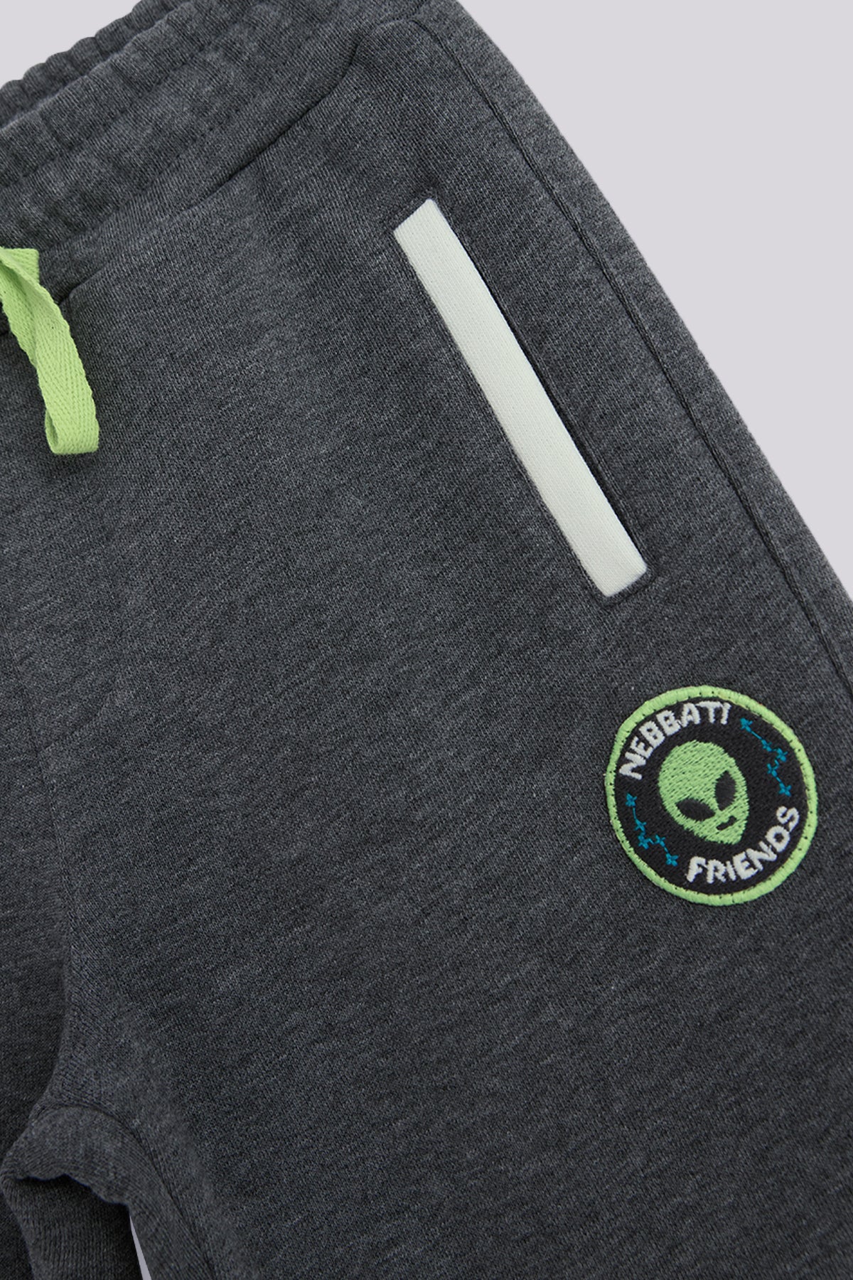 Boy Anthracite Tracksuit Bottom