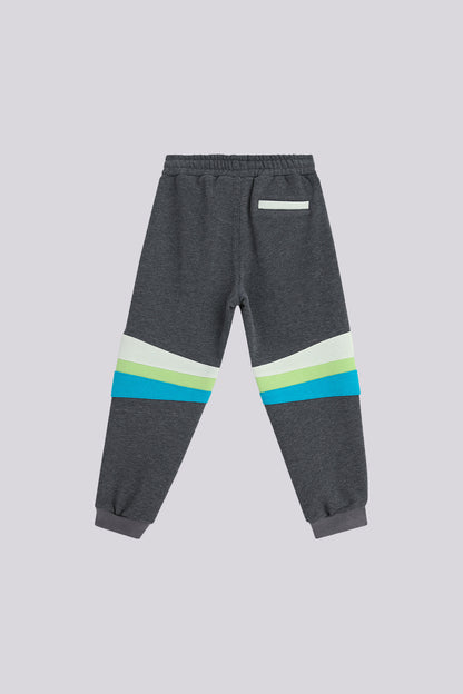 Boy Anthracite Tracksuit Bottom