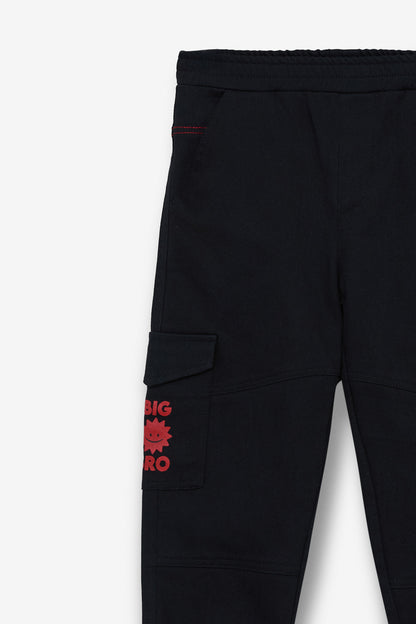 Boy Anthracite Tracksuit Bottom