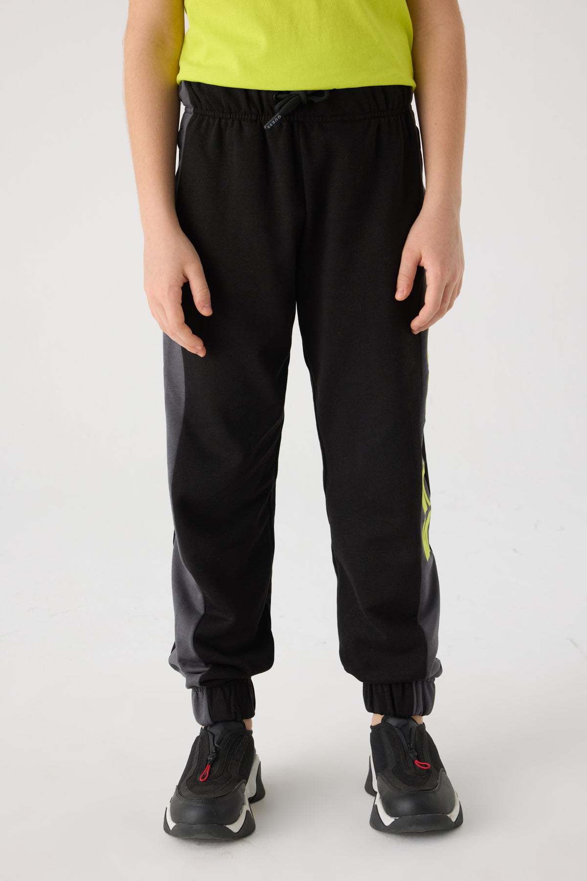 Boy Anthracite Tracksuit Bottom