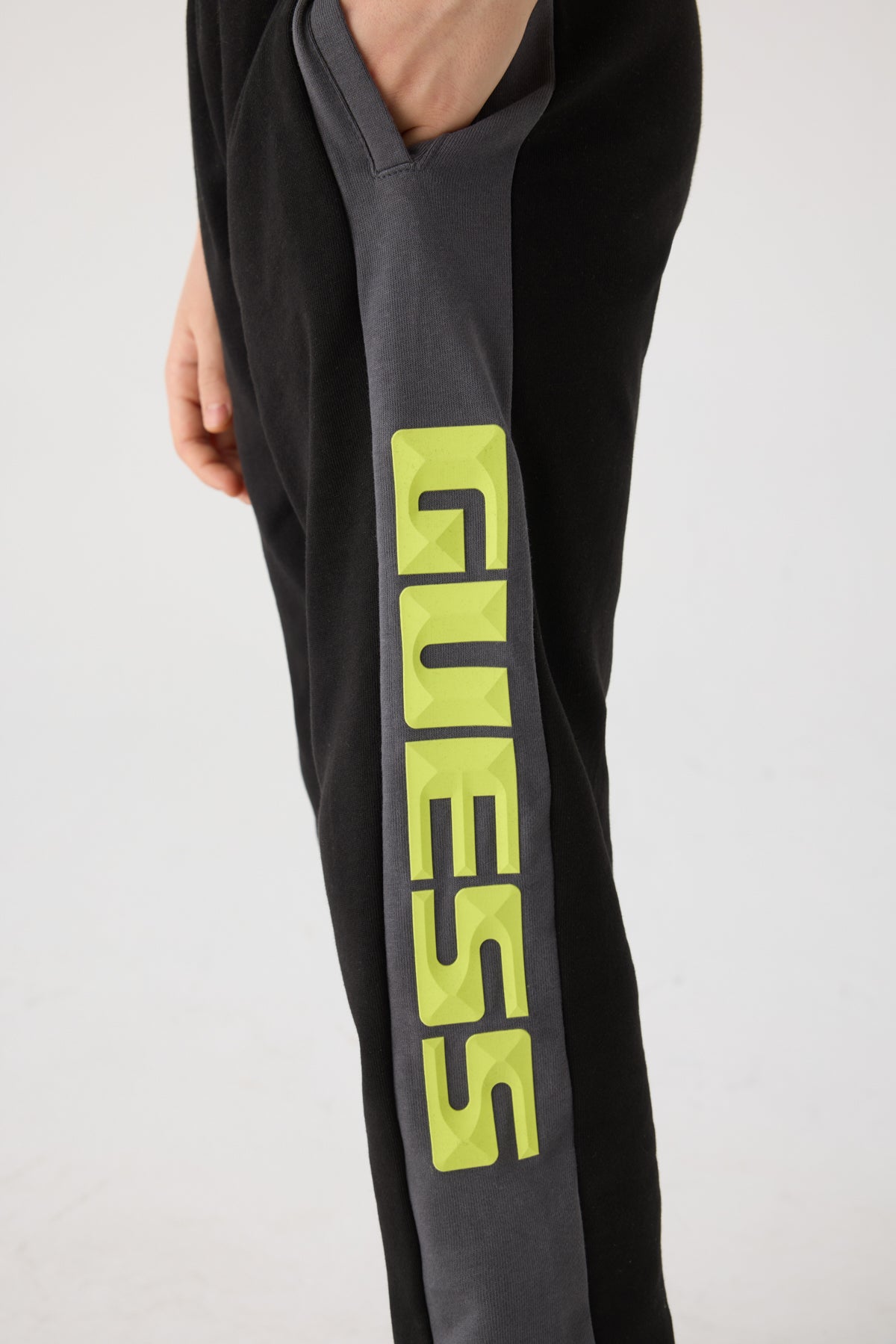 Boy Anthracite Tracksuit Bottom