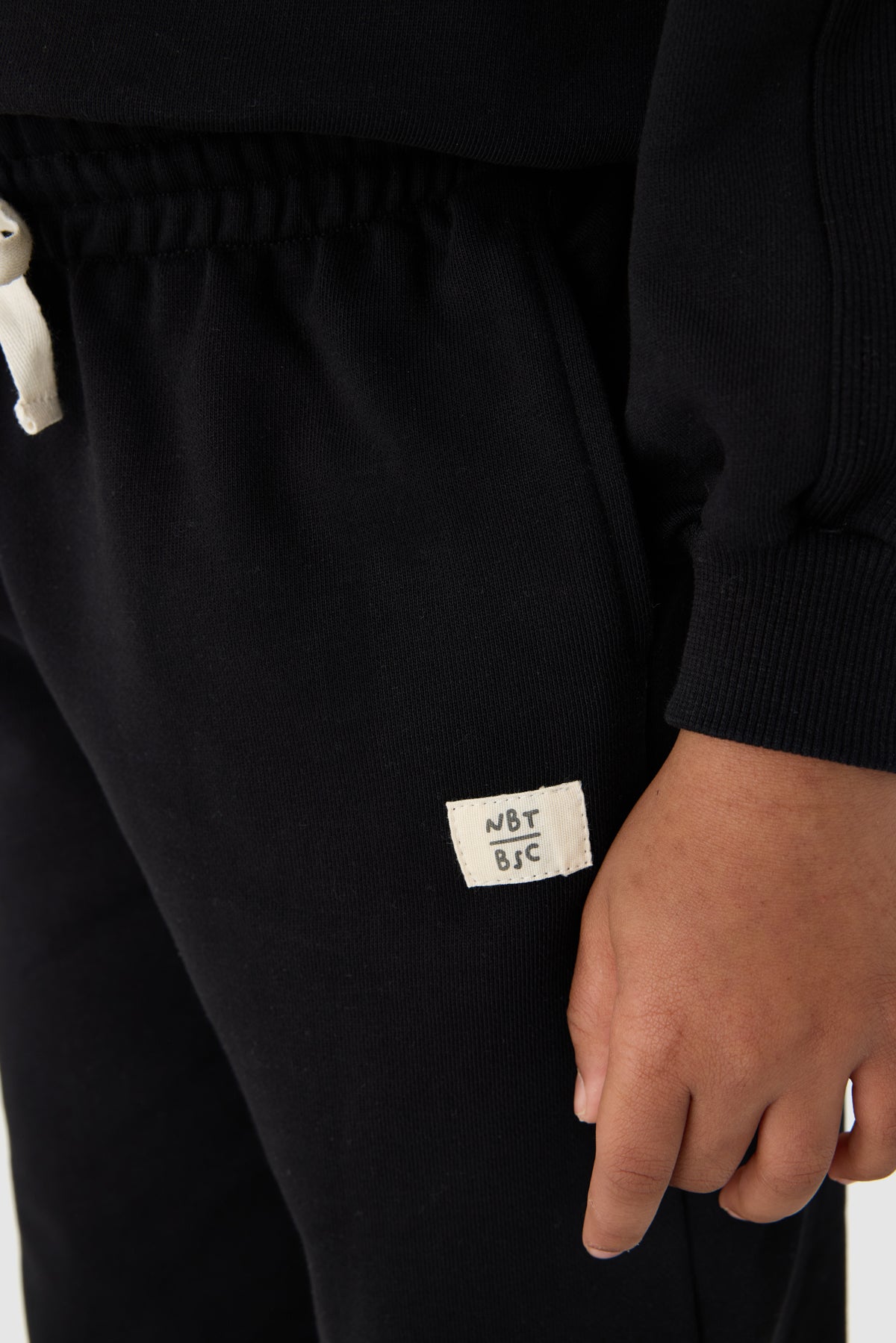 Boy Anthracite Tracksuit Bottom